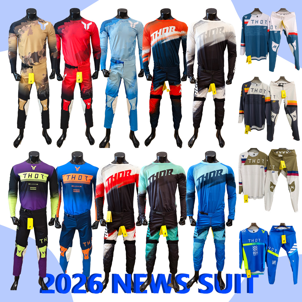 Motorcycle Gear Kit - ชุดอุปกรณ์มอเตอร์ครอสวิบากปี 2026 ชุดคอมโบสำหรับรถวิบาก เสื้อเจอร์ซีย์และกางเกงมอเตอร์ไซค์ MX ชุดอุปกรณ์มอเตอร์ไซค์วิบาก