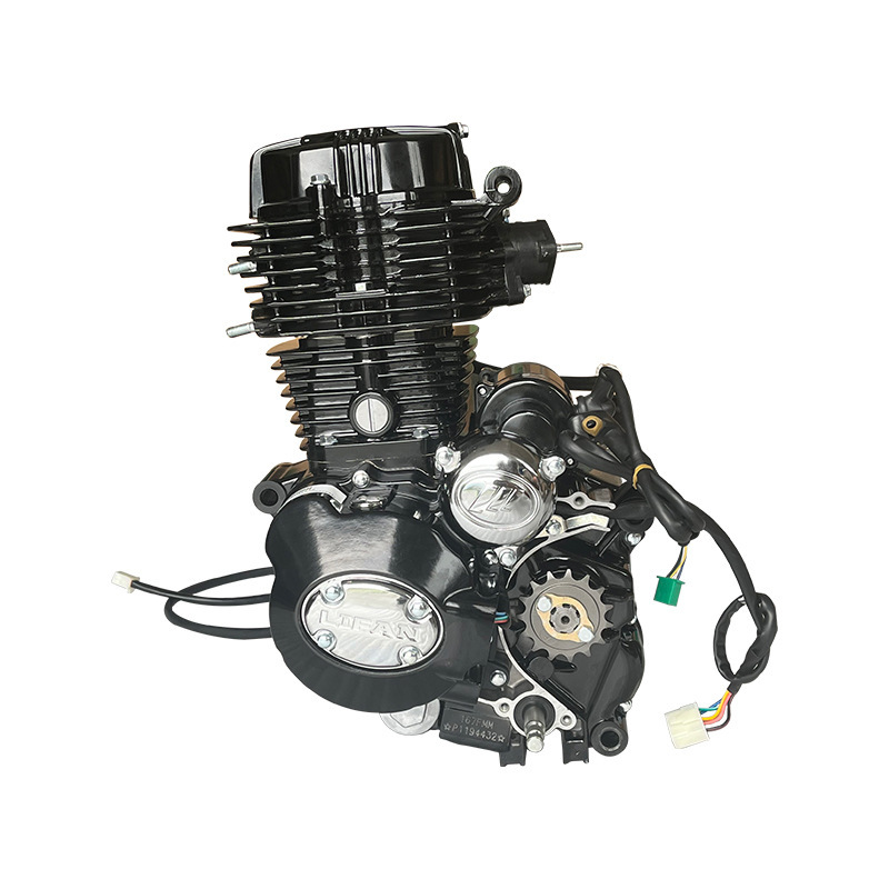 Motorcycle Gear Manufacturers - มอเตอร์ไซค์วิบาก ระบายความร้อนด้วยอากาศ สีดำ เครื่องยนต์ 167FMM ระบบเหนี่ยวนำ