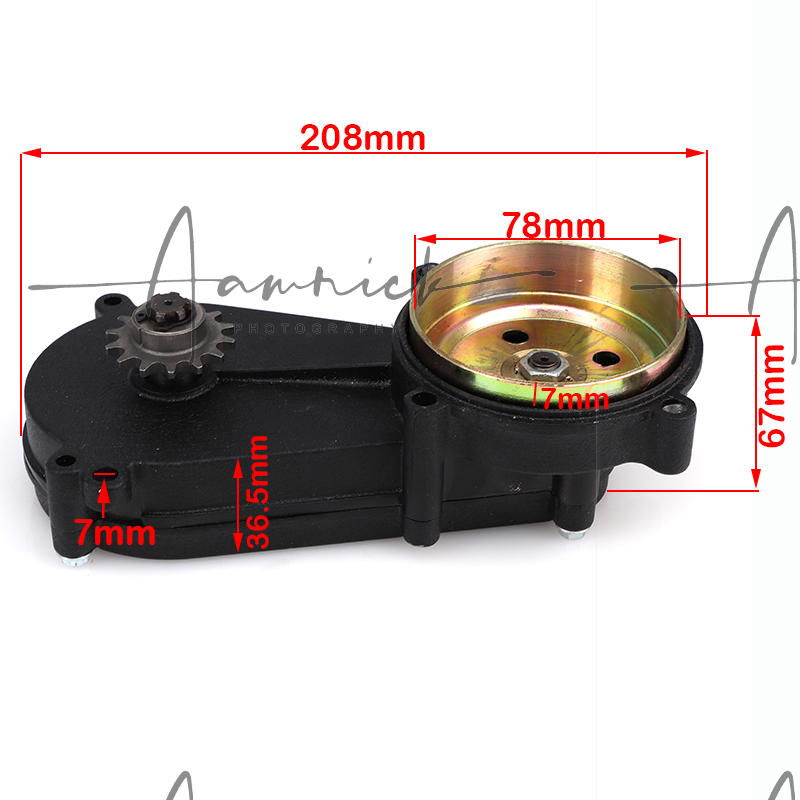 Motorcycle Gear Tidy - 47cc T8F 49cc/11T-20T เกียร์ลดเกียร์และจานคลัชสำหรับรถจักรยานยนต์จักรยานสกปรก ATV ขนาดเล็กชิ้นส่วนสี่ชิ้น