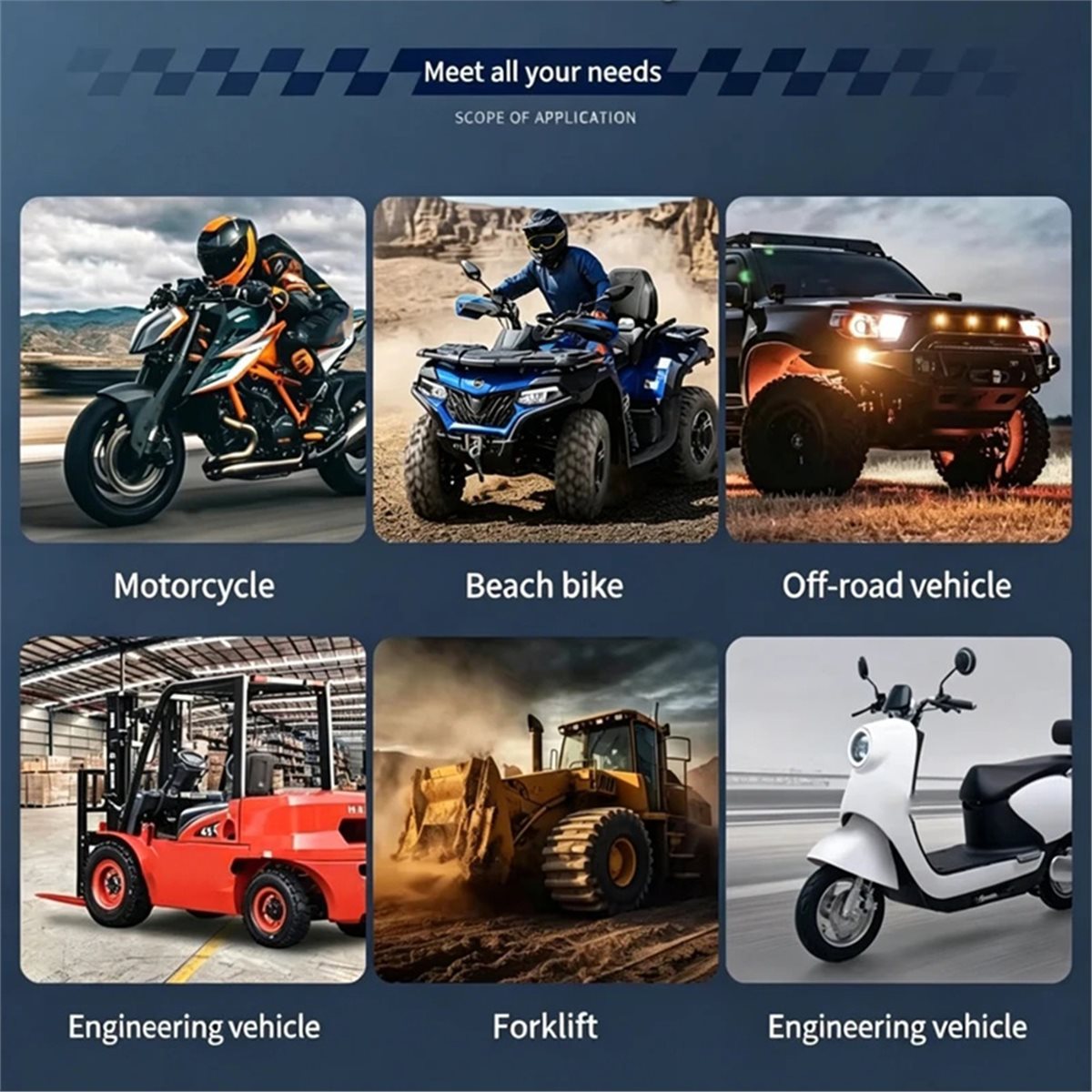 Motorcycle Gear Manufacturers - ไฟสปอร์ตไลท์ LED ขนาด 3 นิ้ว PHONE&GEAR