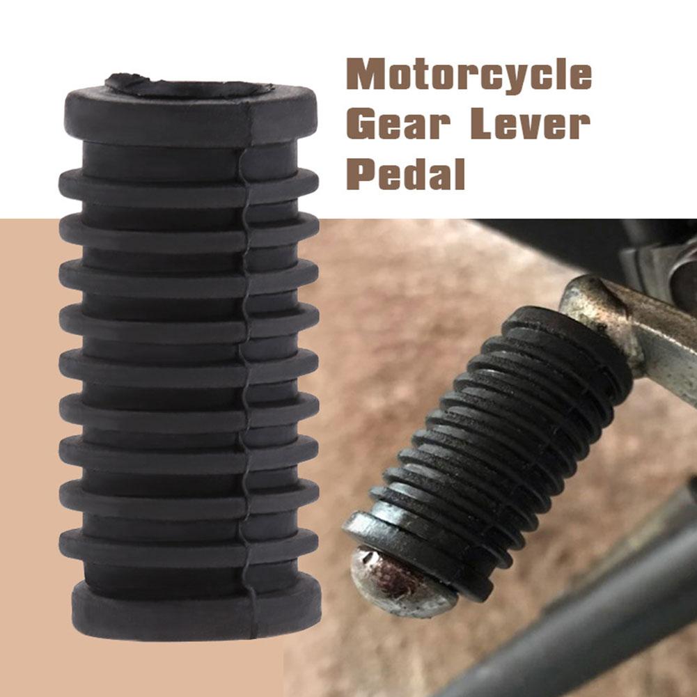 Motorcycle Gear On Sale - ปลอกหุ้มคันเกียร์มอเตอร์ไซค์แบบยาง ป้องกันรอยขีดข่วน แผ่นรองพักเท้า อุปกรณ์เสริมสำหรับรถมอเตอร์ไซค์