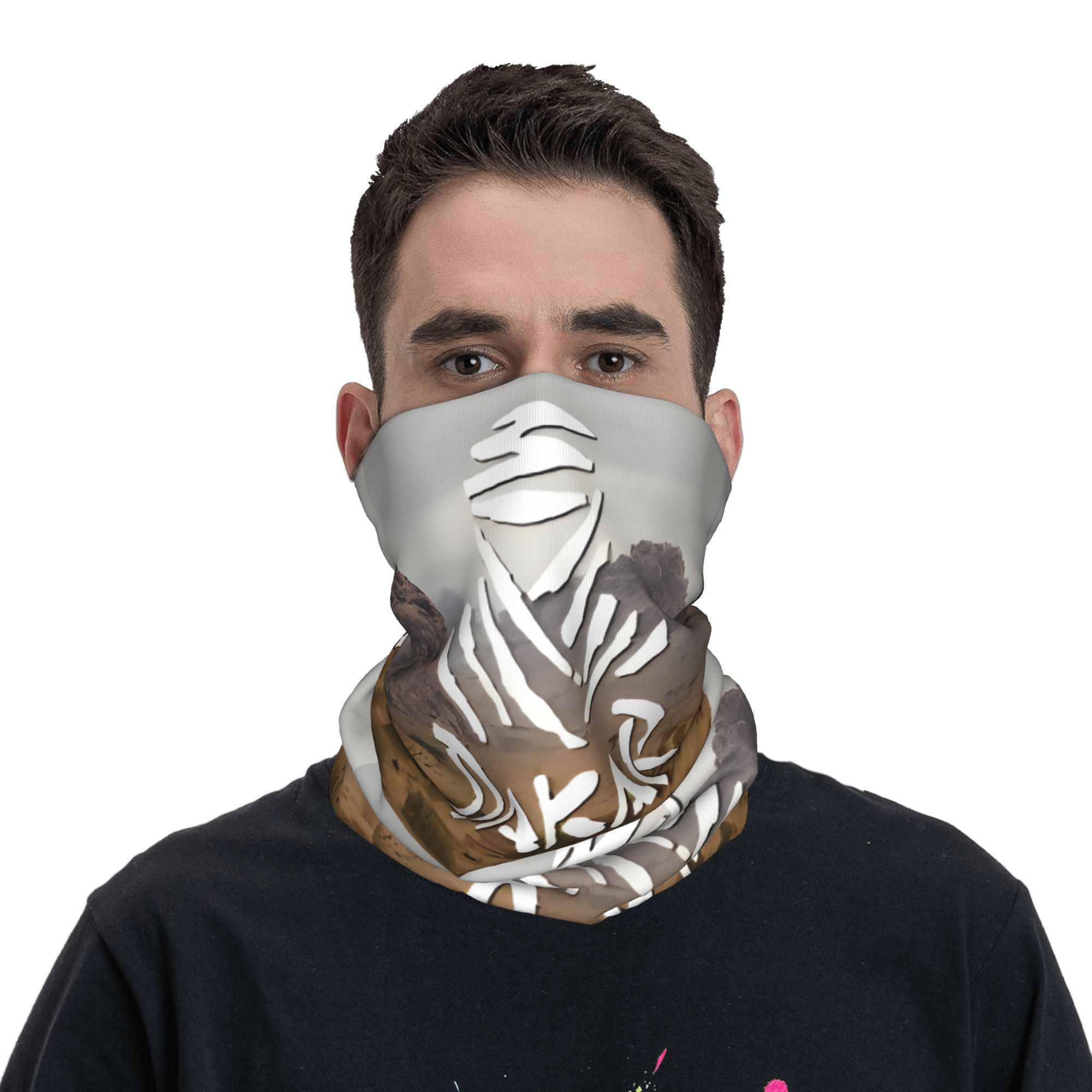 Neck Warmer Balaclava - ผ้าพันคอแบบปรับแต่งได้ D-Dakared สำหรับการเดินป่า ล่าสัตว์ ผู้ชาย ผู้หญิง