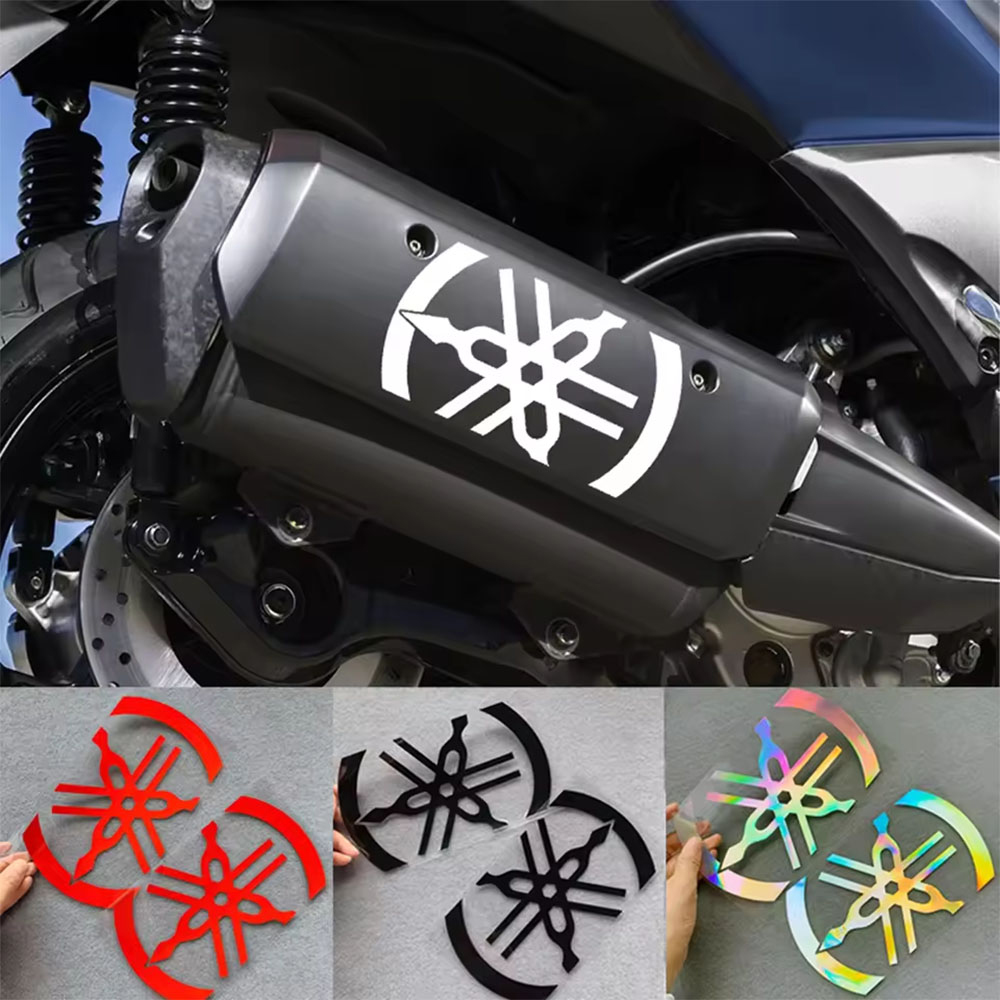 1 ชุด/2 ชิ้นสติกเกอร์สะท้อนแสง - Motorcycle Gear Helmets บทวิจารณ์และราคา