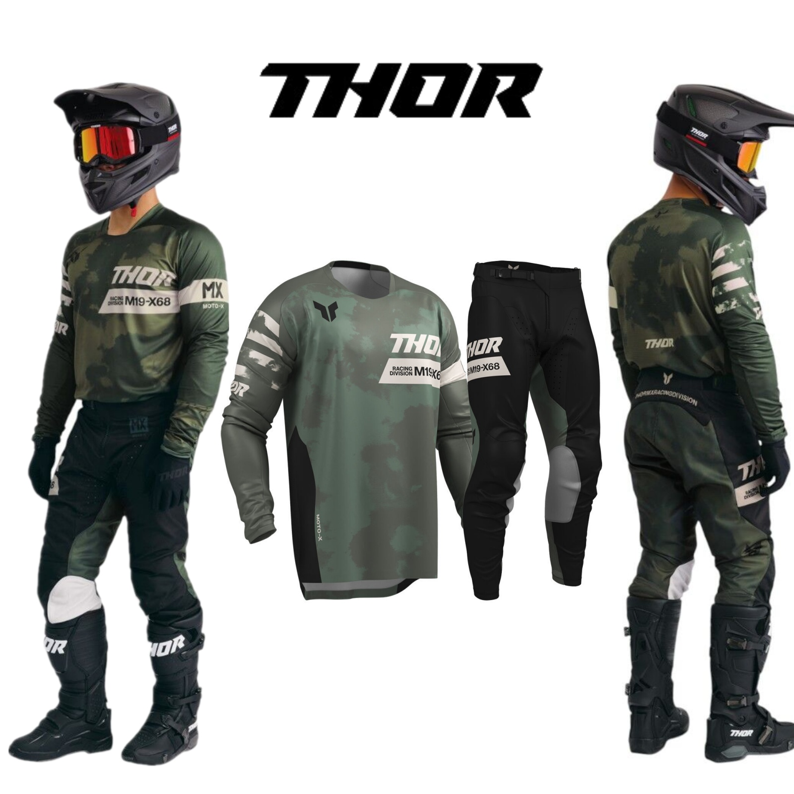 ชุดอุปกรณ์มอเตอร์ครอส ชุดเสื้อ - Motorcycle Gear On Sale บทวิจารณ์และราคา