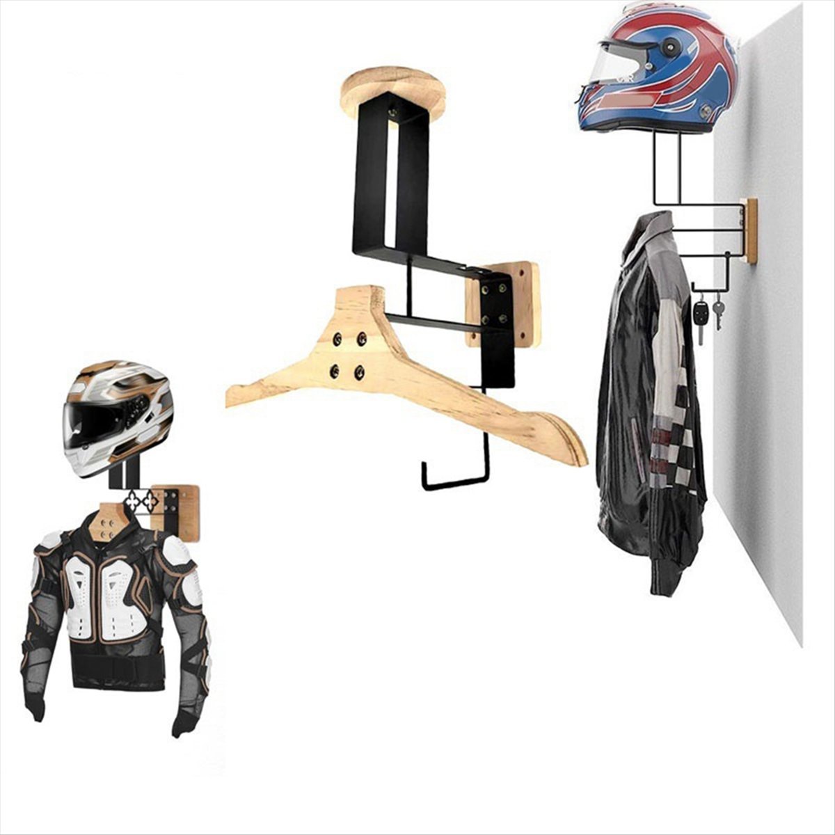 สินค้ามาใหม่ ที่แขวนหมวกกันน็อ - Motorcycle Gear Rack บทวิจารณ์และราคา