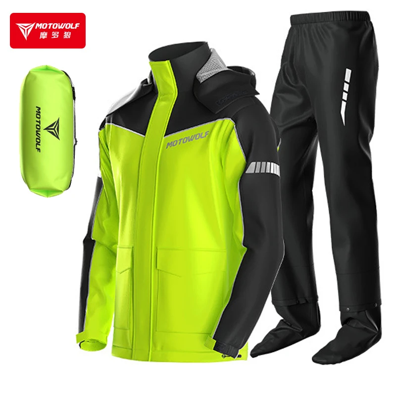 ชุดกันฝนสำหรับขี่มอเตอร์ไซค์ M - Motorcycle Gear Mesh บทวิจารณ์และราคา