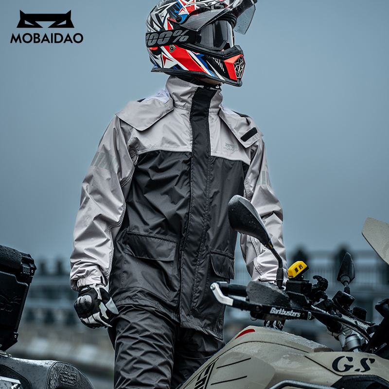 ชุดกันฝนสำหรับขี่มอเตอร์ไซค์ M - Motorcycle Gear Mesh บทวิจารณ์และราคา