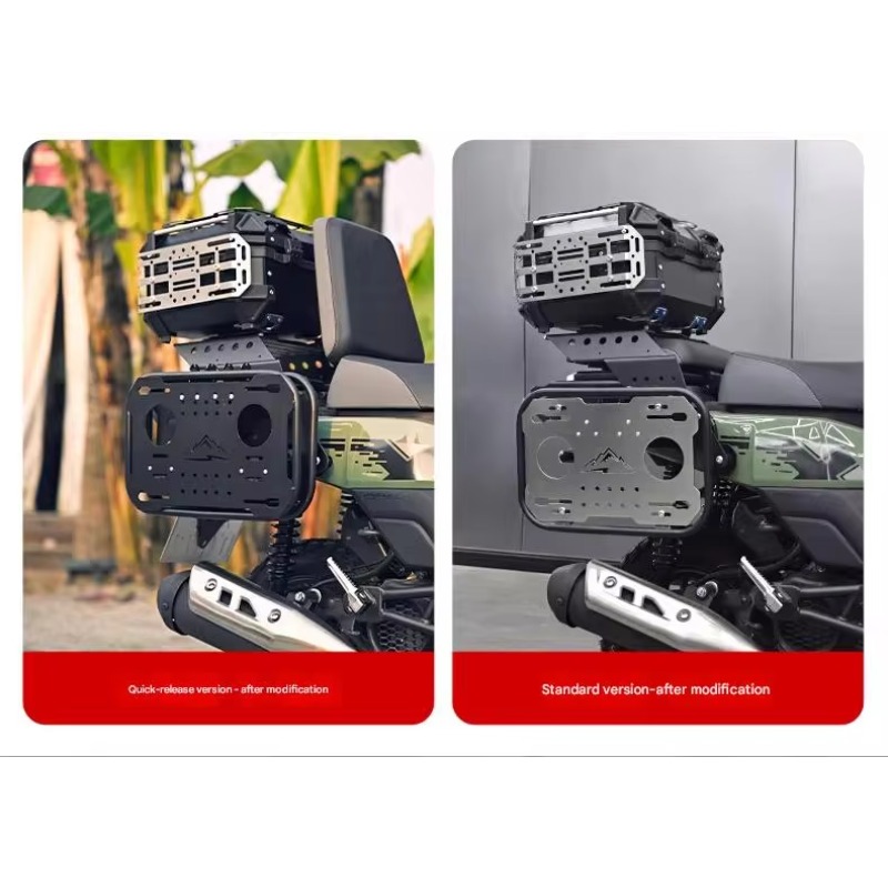 ชุดแร็คท้ายรถมอเตอร์ไซค์แบบถอด - Motorcycle Gear Rack บทวิจารณ์และราคา