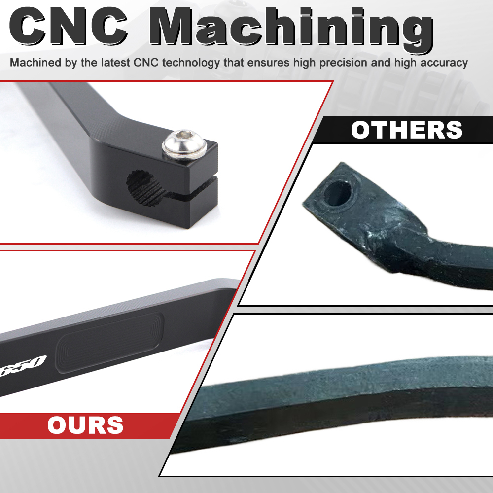 คันเกียร์อะลูมิเนียม CNC สำหรั - Motorcycle Gear On Sale บทวิจารณ์และราคา