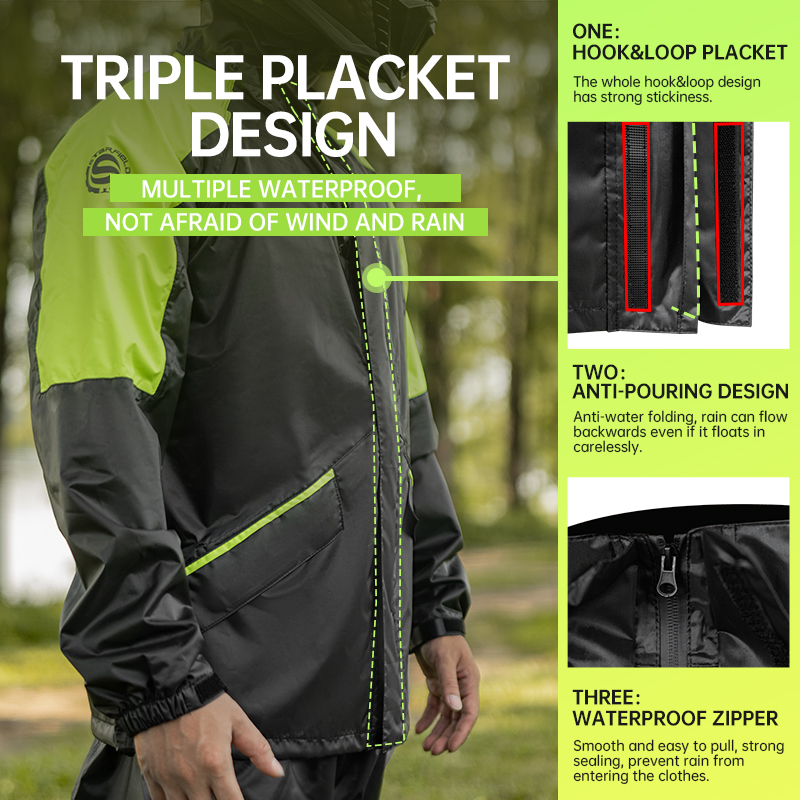 ชุดกันฝนสำหรับขี่มอเตอร์ไซค์ S - Motorcycle Gear Mesh บทวิจารณ์และราคา