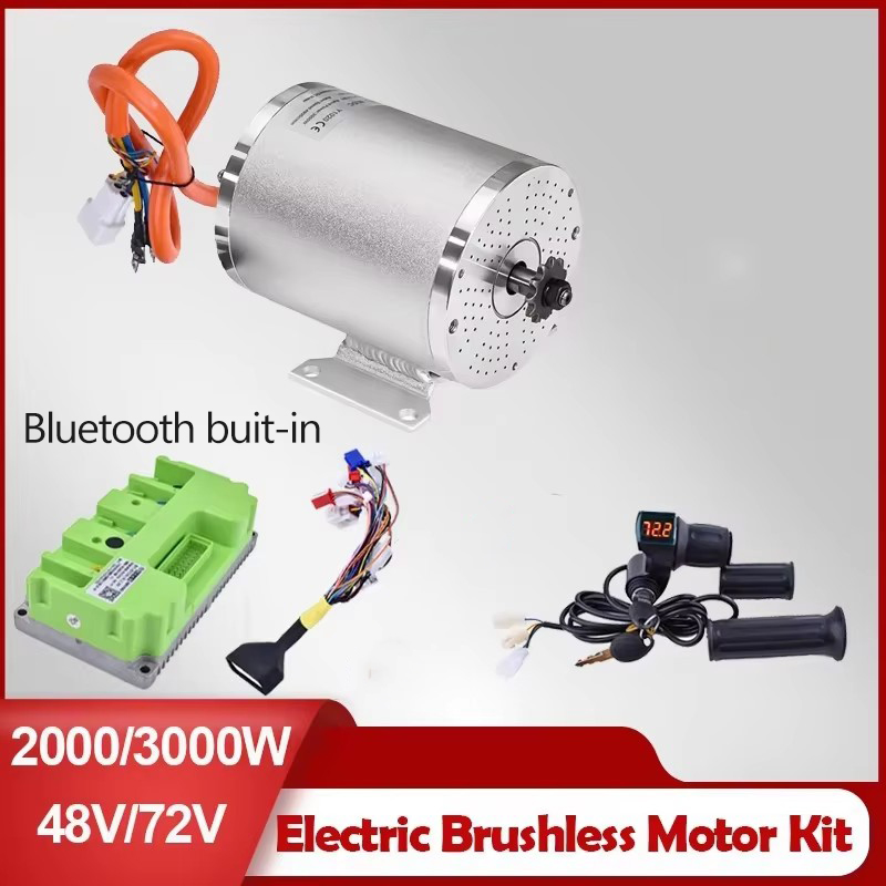 48V 72V 3000W 2000W ไฟฟ้ามอเตอ - Motorcycle Gear Kit บทวิจารณ์และราคา