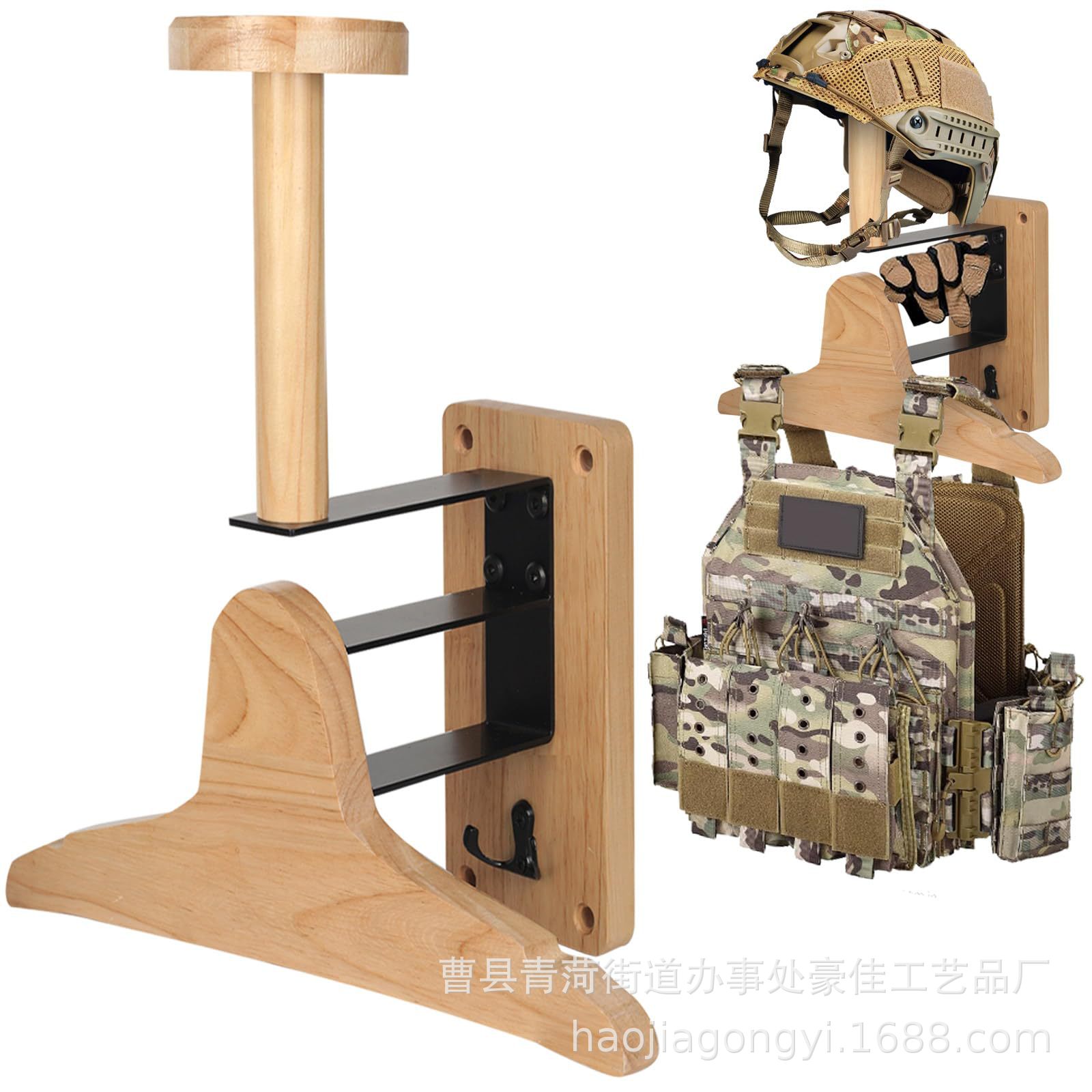 ชั้นวางของติดผนังไม้สำหรับใช้ง - Motorcycle Gear Rack บทวิจารณ์และราคา